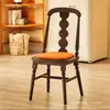Silla de Comedor Francesa Retro de Madera Maciza Silla Individual con Respaldo para el Hogar Americano Silla Casual de Diseñador Vintage con Sensación de Alta Gama