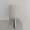 Rueda de esmerilado de corindón marrón en stock de fábrica, cabezal de rectificado cónico, redondo, hexagonal, multtamaño, juego de cabezales de rectificado de rueda de esmerilado de corindón marrón