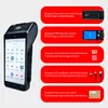 Terminal Pos Portátil Android Máquina Tudo-em-Um Tela Touch de 5.5 Caixa Registradora Dispositivo de Pagamento Impressora Suporta Bluetooth