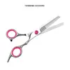 Tijeras de Peluquería, Acero Inoxidable, Todo en Uno, Tijeras Planas para el Hogar, Tijeras Entresacadoras, Herramientas para Cortar el Cabello, Juego Completo de Tijeras para Cortar el Cabello