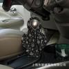 Decoración colgante para coche creativa transfronteriza, pequeño suéter con estampado navideño, juego de palanca de cambios y mango, cubierta protectora mini con capucha