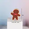 Produtos Novos Transfronteiriços Artesanato de Madeira de Natal Enfeites Centro de Mesa de Jantar em Casa Decorações de Alce Boneco de Gengibre Atacado