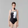 Traje de baño simple para mujer Amazon Dulce Lindo Triángulo Conjoined Patrón de Gatito Tirante de Competición Traje de baño para mujer