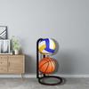 Cesta de Basquete Estrutura de Basquete Armazenamento de Bolas Rack de Bolas Armazenamento para Quarto Infantil Rack de Armazenamento para Bolas Multifuncional Estudante do Ensino Fundamental Vôlei