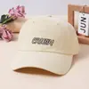 Gorra 2025 Nuevo Estilo Coreano Versátil Gorra de Béisbol Bordado de Letras Primavera y Verano Nueva Gorra con Visera Marca de Moda para Mujer Sombrero para el Sol