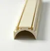 Grampos para trilho de perfil de PVC são feitos sob medida pelo fabricante, tiras de extrusão de plástico, fitas de borda e ranhuras de plástico podem ser moldados e personalizados