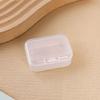 5.5 Caja Rectangular Caja de Plástico Aretes Accesorios para Nail Art Cuentas de Arroz Medicina Ferretería Organización de Piezas Pequeñas Caja de Almacenamiento Transparente