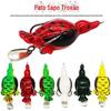 Fábrica atacado Black Thunder sapo 6.5cm/13g simulação de pato Luya isca falsa biônica falsa isca de pesca Soft Bait Thunder sapo