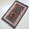 Tapete de Chenille 70*110cm Manta Fina Flor de Chama Retangular Doméstico Portátil Tapete de Chão Transfronteiriço