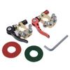 Pinza de batería de coche conector de batería modificado Terminal clip de cableado poroso cabeza de polo de batería de liberación rápida