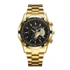 Reloj Wolixi Esfera Grande Resistente al Agua Mecánico Reloj de Cuarzo Transfronterizo Reloj para Hombre Comercio Exterior Reloj Sencillo Venta al por Mayor