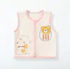 Chaleco para bebé para primavera y otoño, adecuado para recién nacidos e infantes, unisex, forrado de polar para invierno, chaleco pequeño para niños, algodón