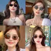 Gafas de Sol Redondas Europeas y Americanas Transfronterizas para Mujer, Estilo Callejero Ins, Nuevas Gafas de Sol Metálicas de Moda 2026, Gafas de Sol a la Moda