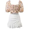 Traje de baño de moda para una generación de amantes estilo ins dividido dos piezas conservador traje de baño para hombre para aguas termales traje de baño para mujer