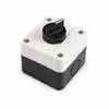 Caja de control de botón impermeable para exteriores, caja de control de alimentación de arranque-parada de descarga de microcontrolador personalizada con cubierta de interruptor