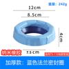 Anillo desodorante para inodoro, brida engrosada, anillo de sellado, base de inodoro, accesorios universales de agua, anillo de goma extendido a prueba de fugas