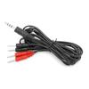 DC3.5 Audio 4 pole 2.0 needle and thread adult sex toy electric shock orgasm male female masturbator accessories