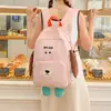Mochila Nueva de Aspecto Elegante Estilo Japonés Ins Fresca, Dulce y Linda de Cachorro para Estudiantes de Primaria y Secundaria Mochila de Gran Capacidad