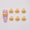 Accesorios de arte de uñas estilo caricatura japonesa, piezas pequeñas de resina, modelos de animales, aretes lindos para DIY, pasadores para el cabello, accesorios de uñas vestibles
