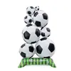 Transfronterizo Nuevo 2026 Trofeo de Fútbol de Pie Globo de Película de Aluminio Arreglo de Decoración para Fiesta del Mundial de México Venta al por Mayor