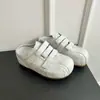 Zapatillas de Verano para Mujer Birkenstock con Plataforma Oculta y Espalda Abierta 2026 Nuevo Estilo para Personas Bajas Suela Gruesa Slip-On Zapatos Blancos