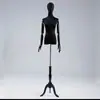 Accesorios para Maquetas de Vestidos de Novia, Escaparate de Tienda de Ropa Femenina, Maniquí de Cuerpo Entero Blanco y Negro, Soporte de Exhibición para Vestidos