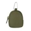 2024 Nueva Bolsa de Cintura Táctica Mini Portátil Bolsa Pequeña Redonda Resistente al Desgaste Cartera Pequeña Exterior Tela Oxford Billetera para Monedas