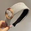Diadema de uso diario estilo coreano para otoño e invierno 2026, diseño nuevo, elegante y lujosa, cómoda de llevar sin tirar del cabello