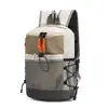 Mochila Casual de Bloques de Color Transfronteriza de Gran Capacidad para Deportes al Aire Libre, Bolsa Unisex para Viajes y Trayectos Diarios