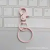 Anillo de Clip de 4 Piezas para Llave de Coche de Aleación de Zinc Gancho de Clip de Perro Anillo de Libro Accesorios para Llavero DIY Almacenamiento Llavero de Coche