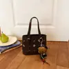 Bolsa de tela estampada única y linda para mujer, nueva colección otoño 2026, bolso de hombro/bolso cruzado simple, moderno y elegante