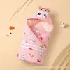 Manta Saco para Recém-Nascido, Algodão Puro Classe A, Espessada para Outono e Inverno, Manta Saco para Bebê, Produtos para Bebê