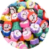 Fatias Coloridas de Argila Macia Desenhos Animados de Frutas Letras em Inglês Perfuradas Conjunto de Argila Macia Material de Argila Macia para Pulseira