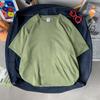 Camiseta de Manga Corta para Hombre Estilo Coreano Marca Popular ins Suelta Moderna Camiseta de Media Manga Verano Estilo Hong Kong Simple Combinable Color Sólido Ropa
