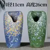 Yixing Maceta Grande de Cerámica Gruesa para Suculentas Tocón Viejo Planta Verde Maestro Tocón de Acantilado Retro Simple Transpirable Maceta de Cerámica