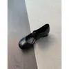 Zapatos Vintage Mary Jane Chuyuji de Tacón Grueso y Punta Redonda de Corte Bajo para Mujer, Bailarinas Pequeñas de Cuero para Commuting de Otoño