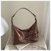 Bolso de Hombro Grande de Estilo Coreano de Nicho para Mujer Modelo Nuevo 2025 Bolso Cruzado Negro de Moda para Viajero Bolso Tote