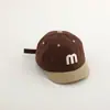 Gorro de Bebé Ins Primavera y Otoño Delgado Gorro Solar para Bebé Gorro de Sol Estilo Coreano Gorra de Béisbol Infantil Moda