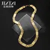 Venda Quente Transfronteiriça Amazon Aliexpress Moda Europeia e Americana Tendência Personalizado Aço Inoxidável Aço Titânio Colar Pulseira Masculina