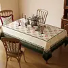 Toalha de mesa à prova d'água e de óleo, pano de mesa sem lavagem, toalha de mesa retangular estilo ins para jantar, toalha de mesa PVC para mesa de centro estilo luxo leve de alta qualidade