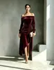 Estación Independiente Europea Comercio Exterior Ropa de Mujer Sexy de un Hombro Elegante Temperamento Vestido de Fiesta Vestido con Abertura