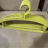 Suporte de Roupa Semicírculo Cabide de Plástico Sem Costura Antiderrapante Cabide para Roupa Doméstico Varal para Secar Roupa Cor Macaron Varal para Secar Roupa