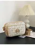 Bolso cuadrado pequeño de lujo ligero vintage transfronterizo de Amazon para mujer, bolso de hombro de moda versátil y moderno para mujer