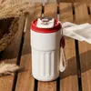 Taza de café aislada de gran capacidad con asa, Taza termo de café de acero inoxidable 316 portátil, Regalo de negocios, Logo personalizado
