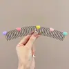 Herramienta para Peinar Flequillos y Recoger el Cabello de Niños, Peine Invisible para el Cabello, Pinza para el Cabello Linda para Niñas, Peine de Tirar para la Parte Posterior de la Cabeza
