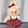 [Solo Ropa de Bebé] Ropa de Reemplazo para Muñeco de Peluche de Vinilo Labubu de 38 cm Falda Mokoko para Muñeco Labubu