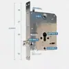 Buyang Wanjia fechadura de segurança corpo de fechadura cilíndrico lingueta de cobre corpo de fechadura universal corpo de fechadura de furo único fechadura eletrônica corpo de fechadura de impressão digital atacado