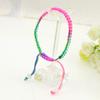 Pulsera tejida de fábrica directa joyería tienda de 2 yuanes puesto de Taobao suministro pulsera de cuerda roja colorida joyería fábrica
