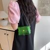 Bolsa de Playa Transparente de Verano 2025 Nueva Trendy Popular en Internet Popular en Ins Bolsa para Teléfono Móvil Moda Bolso de Hombro Cruzado