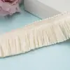 Acessórios e Acabamentos para Vestuário de Renda com Franjas Espessadas de Fio de Algodão Off-White Multiespecificação Atacado